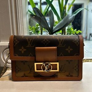 Louis Vuitton Dauphine Chain Wallet